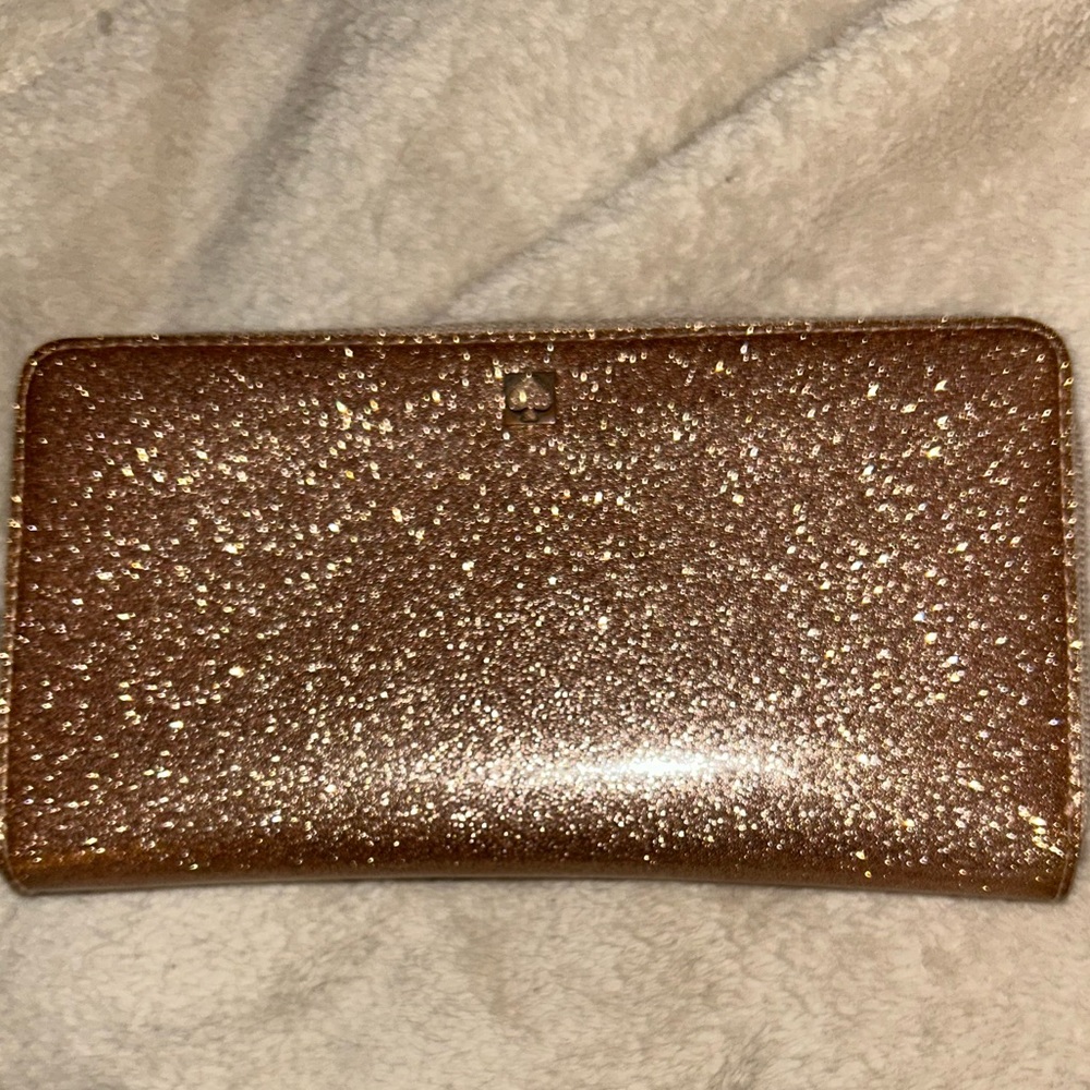 Rose Gold Kate Spade - Glimmer Wallet!